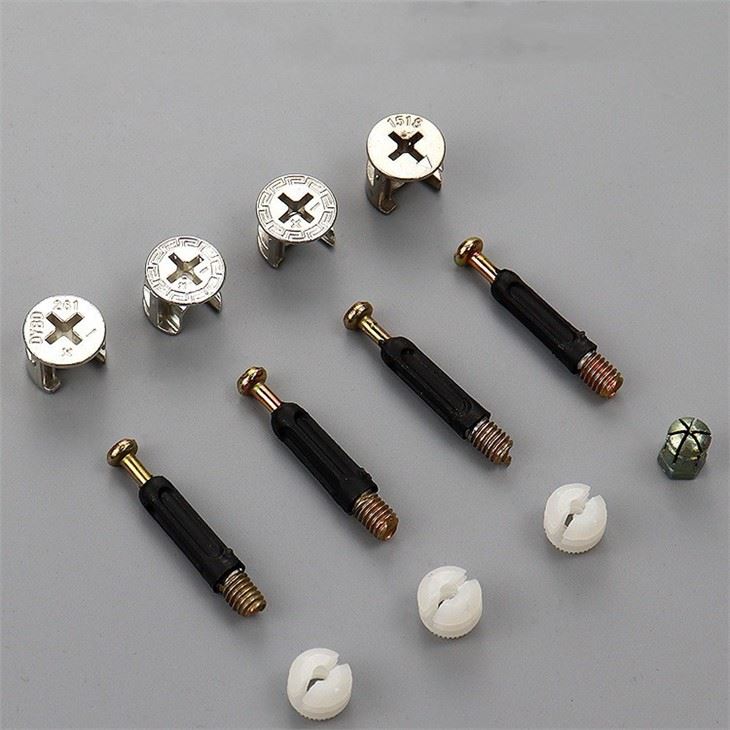 Cam Lock Nut 3 in 1 Zinc Alloy Minifix Set factory Cam Lock Nut 3 in 1 Zinc Alloy Minifix Set factory
